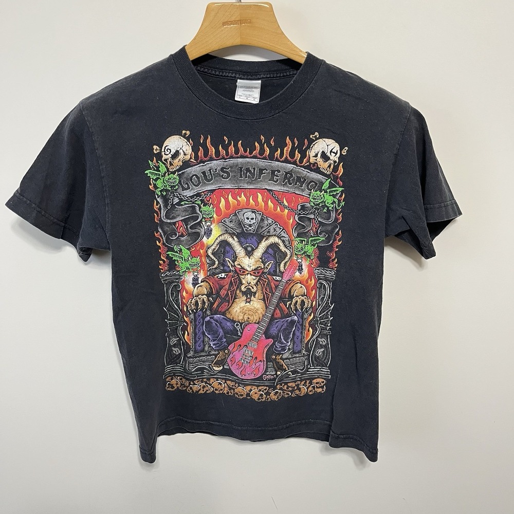 Vintage Guitar Hero III Legends Shirt Promo PlayStation Xbox Y2K Video Game Yout